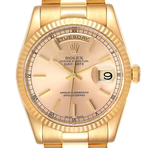 rolex men's presidential watch